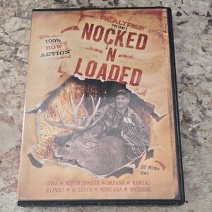 Realtree Nocked N Loaded DVD with Orange and Brown Cover